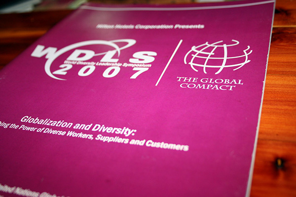 Diversity Conference Program - Front