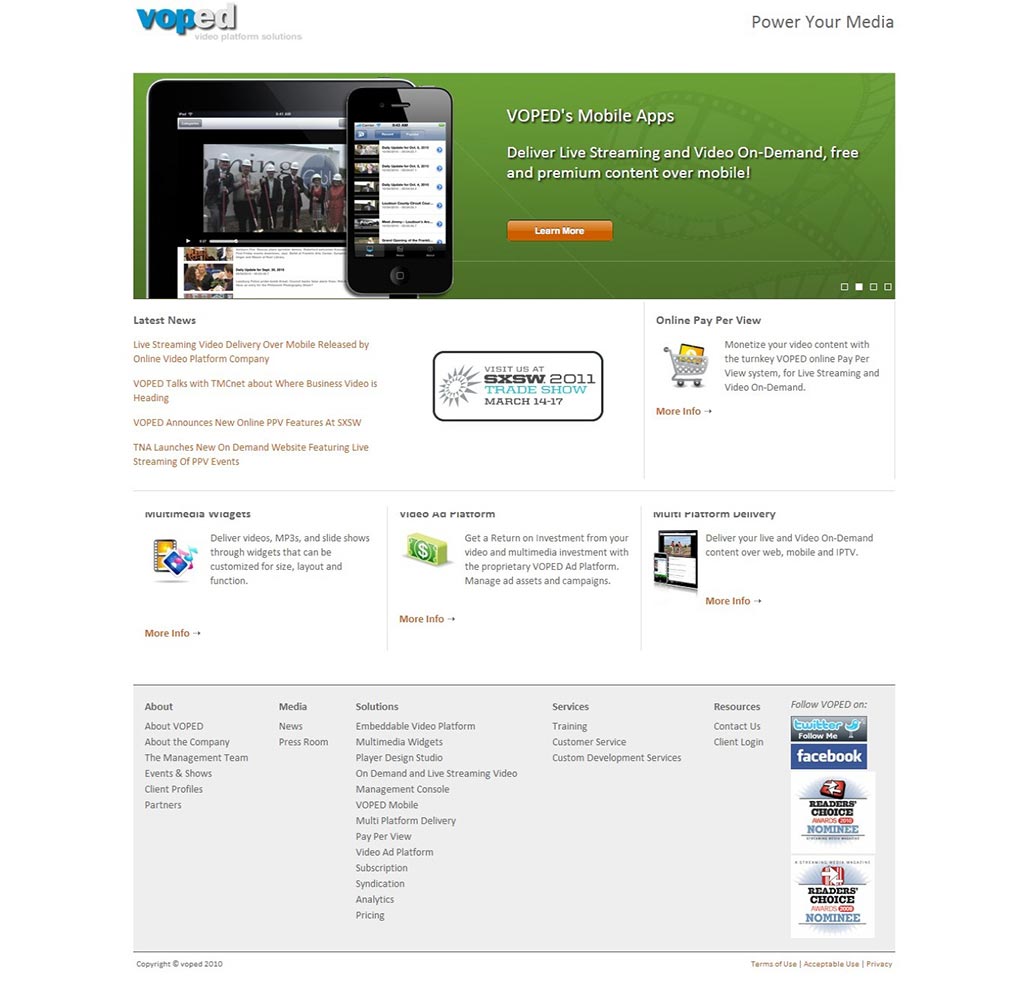 Video Platform Website - Original