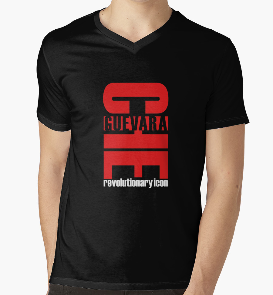 “Che Guevara: Revolutionary Icon” Men’s V-Neck T-Shirt