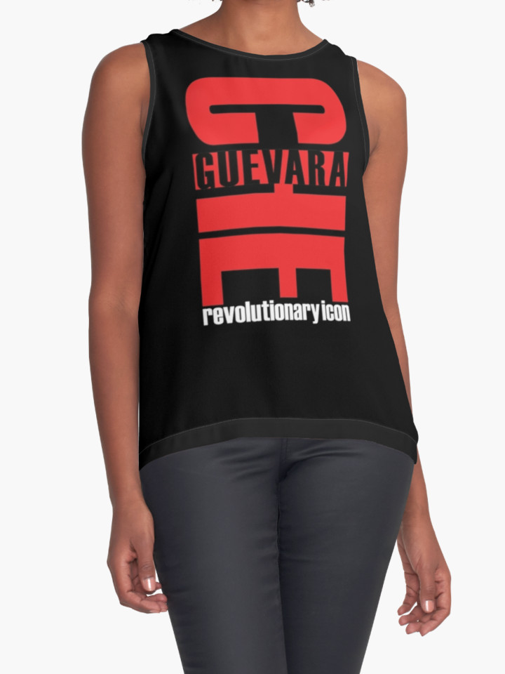 “Che Guevara: Revolutionary Icon” Women’s Contrast Tank