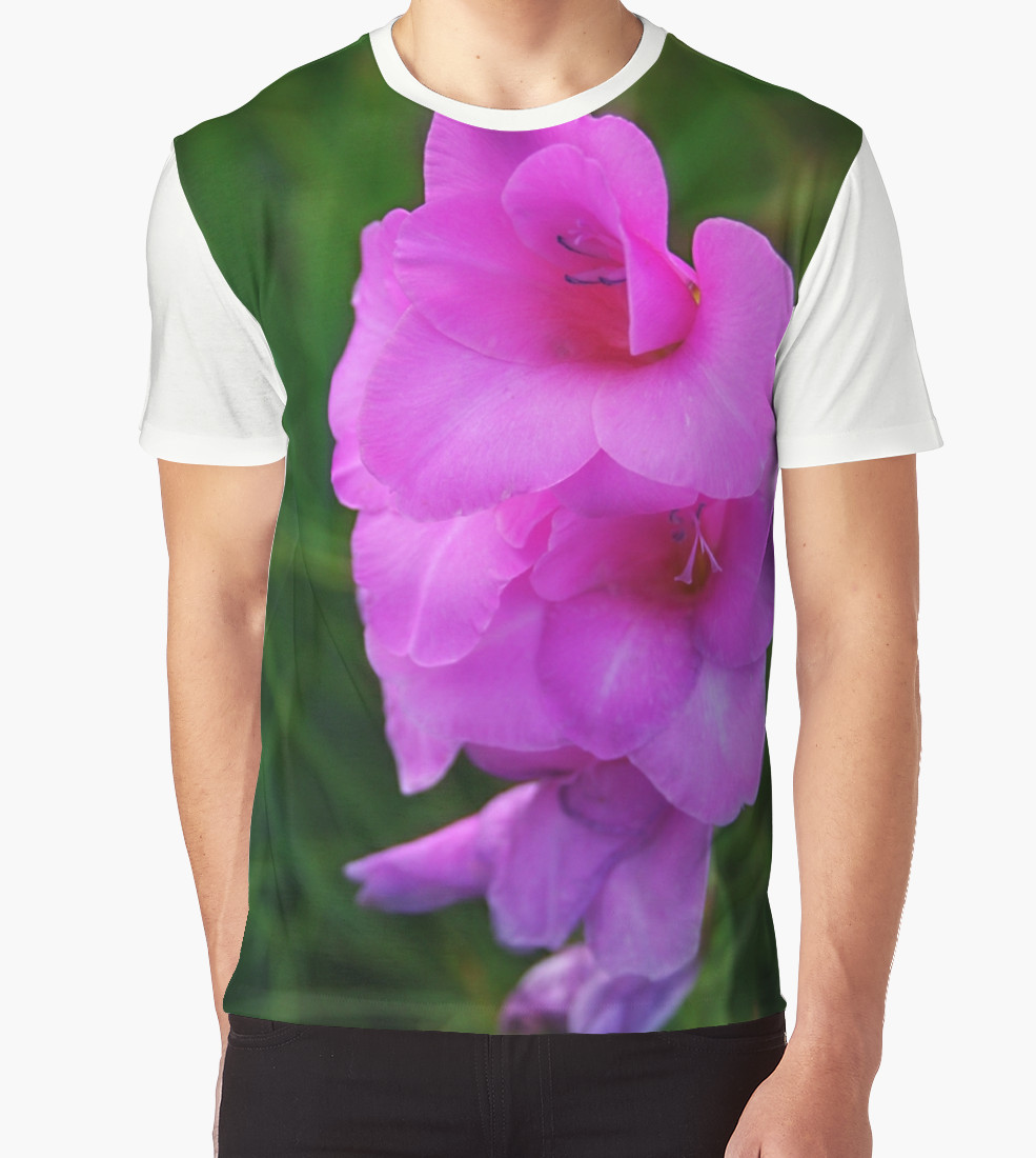 “In My Father’s Garden IV” Men’s Graphic T-Shirt