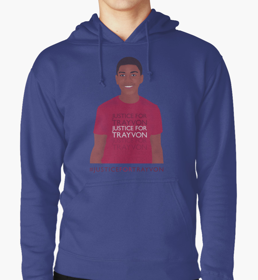 “Justice For Trayvon” Pullover Hoodies