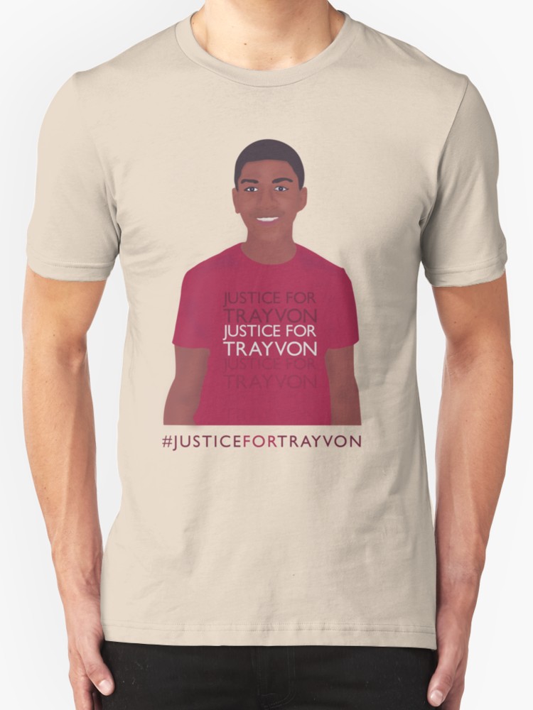 Justice for Trayvon - Unisex T-Shirt, Creme