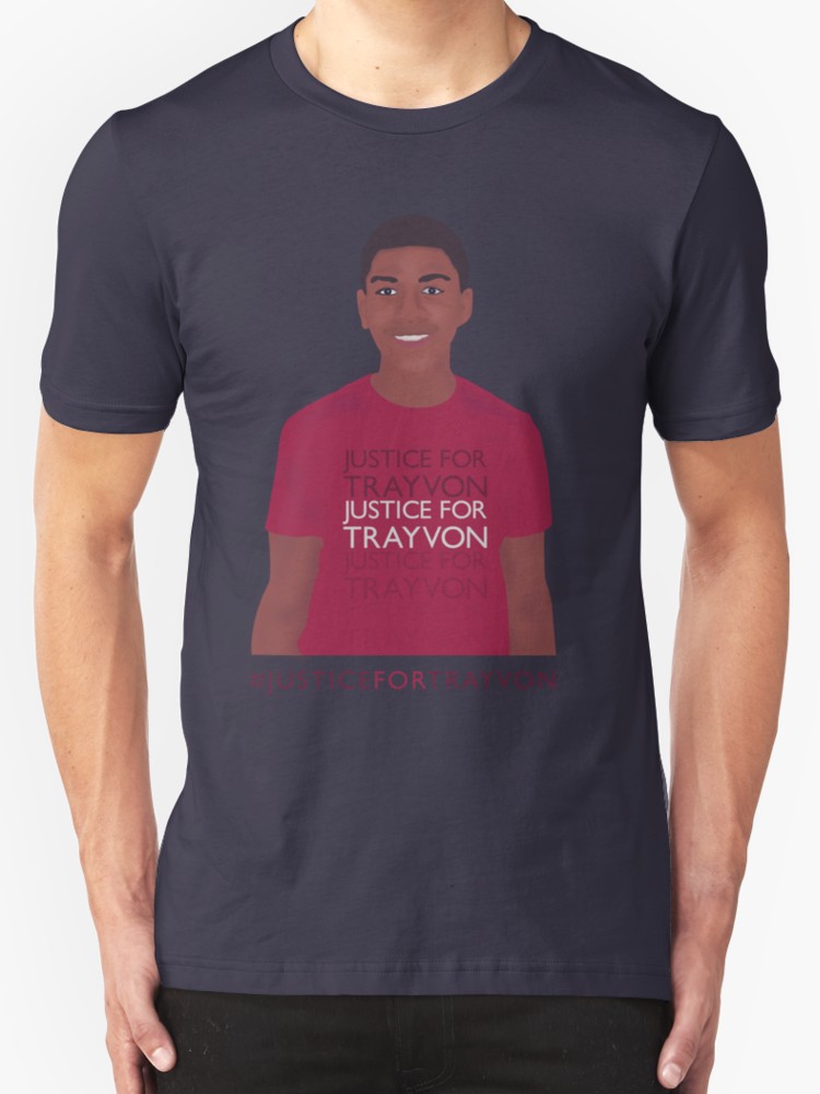Justice for Trayvon - Unisex T-Shirt, Dark Blue