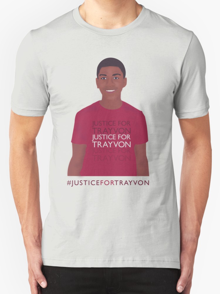 Justice for Trayvon - Unisex T-Shirt, Light Grey