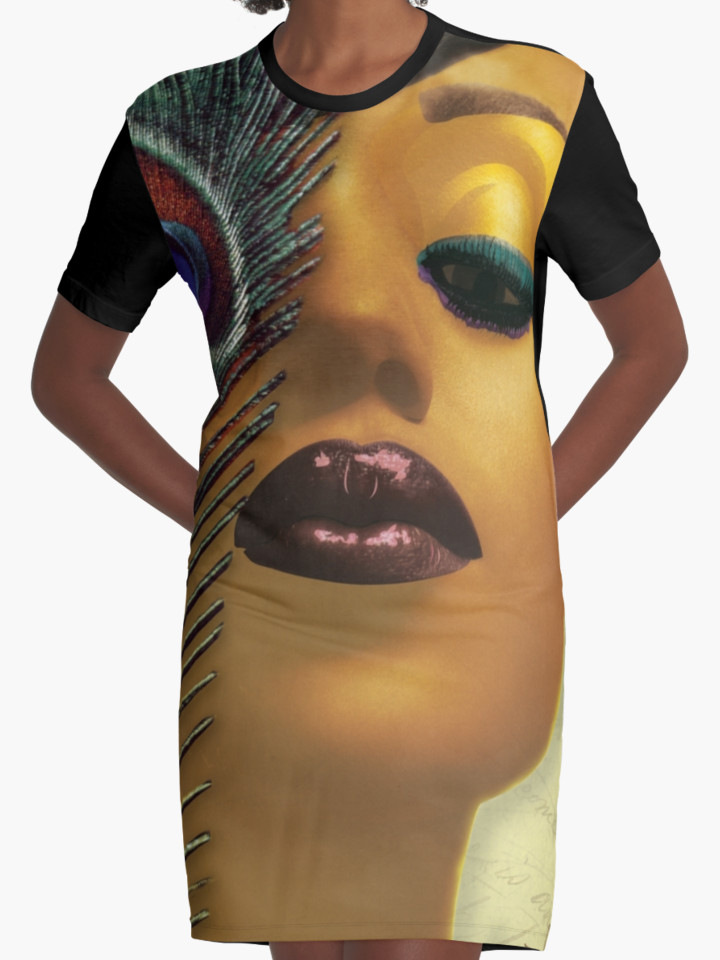 “Kerry” Graphic T-Shirt Dress
