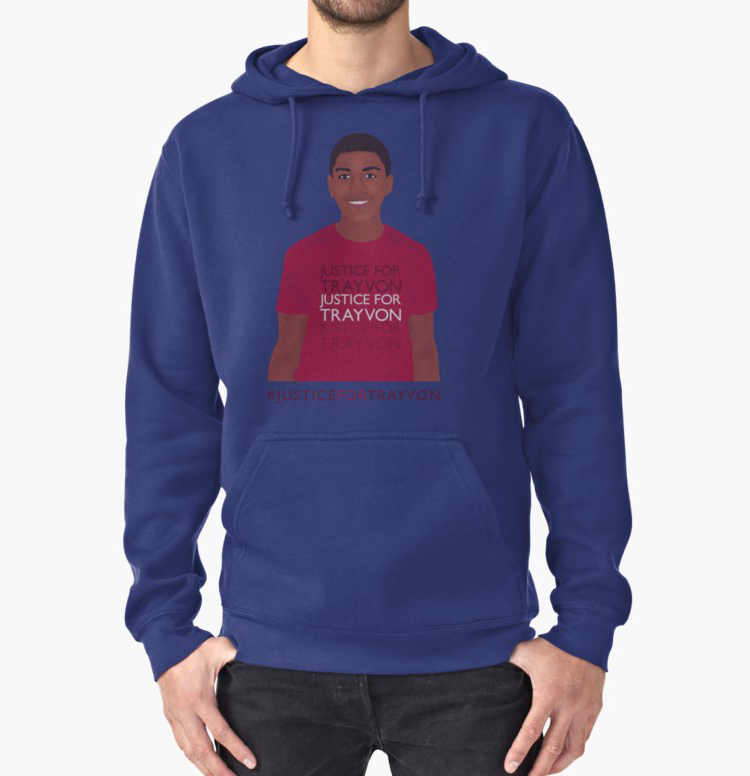 “Justice For Trayvon” Pullover Hoodies