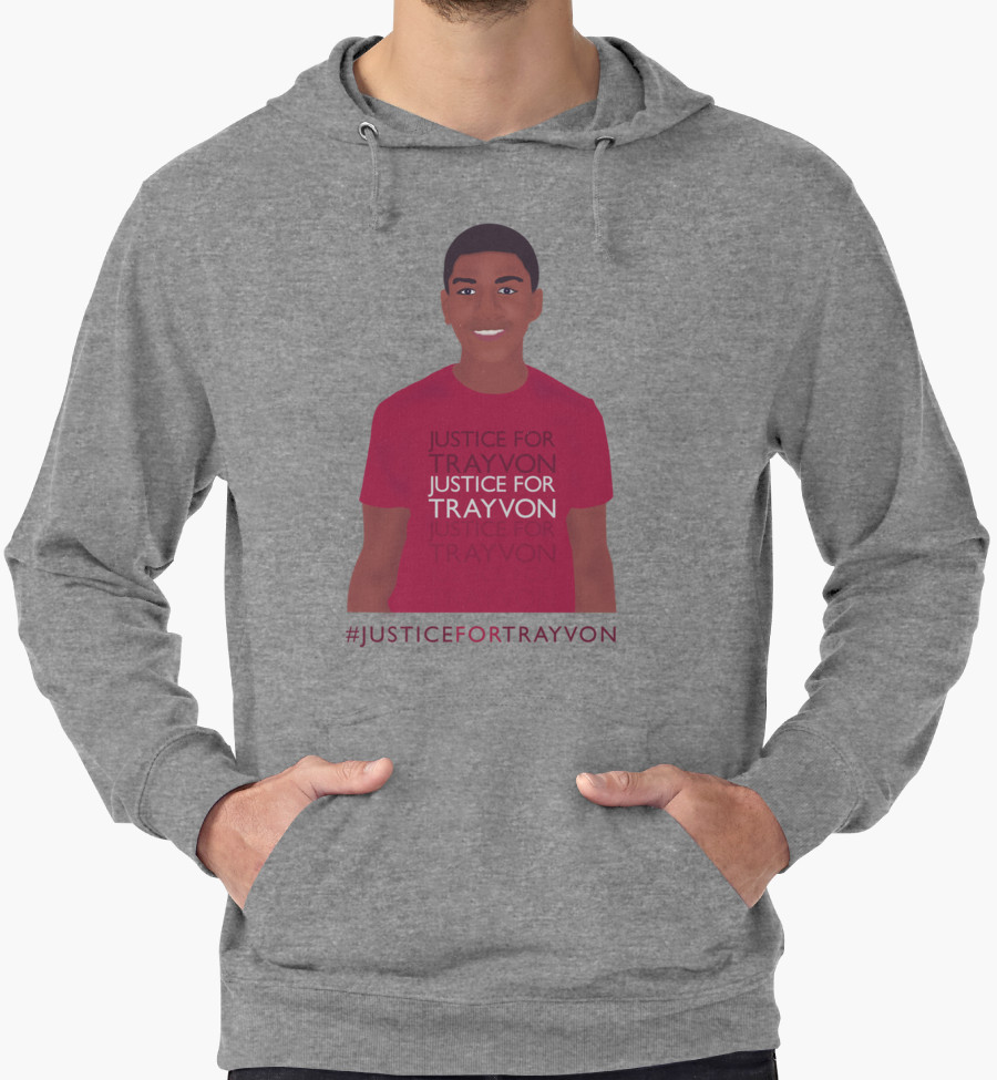 “Justice For Trayvon” Lightweight Hoodies