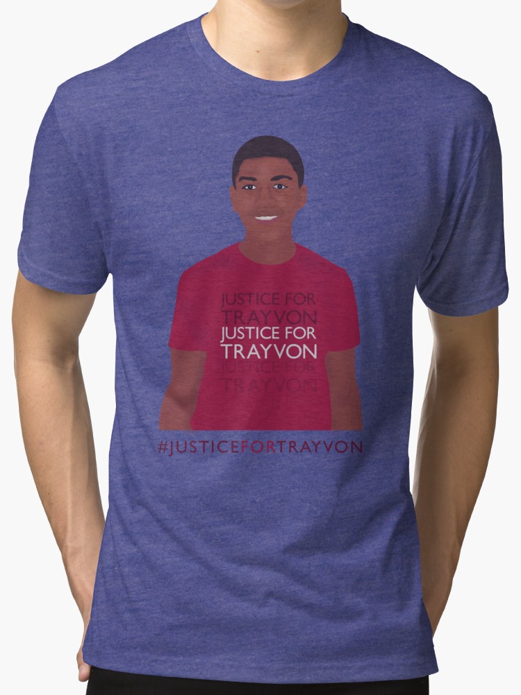 “Justice For Trayvon” Men’s Tri-Blend T-Shirt