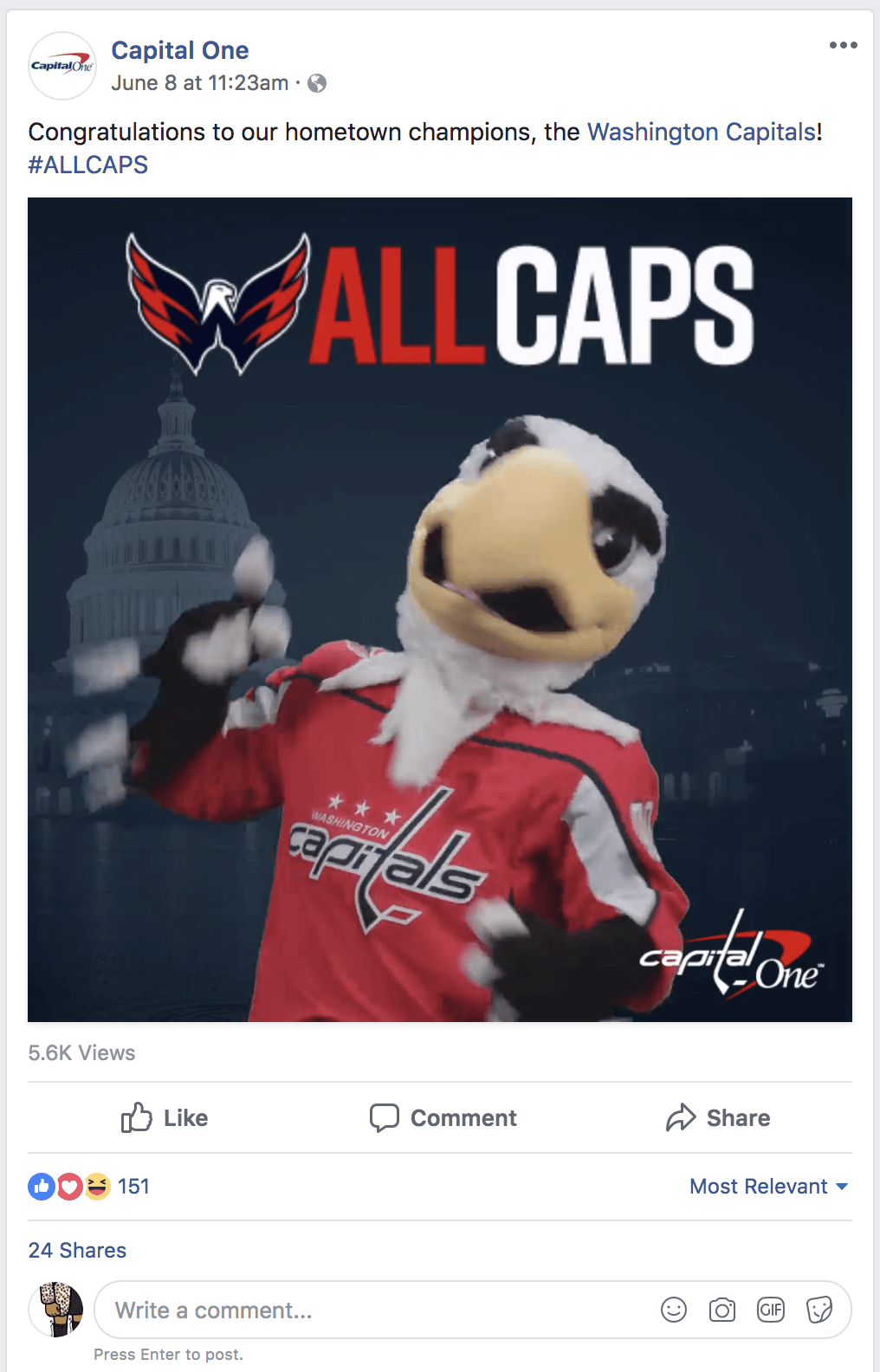 Art Direction, Video Editing & Animation for the Washington Capitals in the Playoffs 🏒