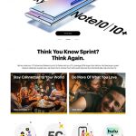Art Direction, Design & QA of Sprint Homepage Redesign