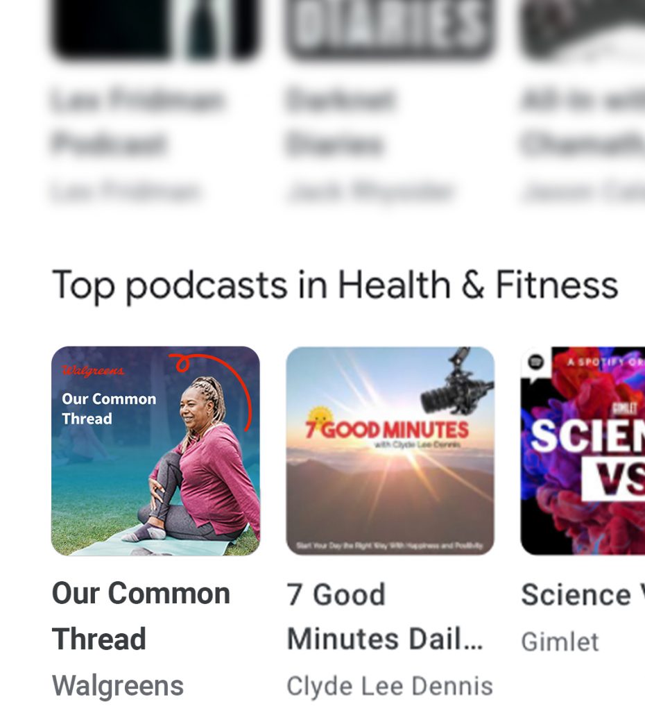 Healthcare Google Podcast Tile