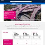 UX & Art Direction for Walmart T-Mobile Landing Page