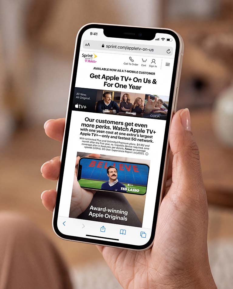 UX, Art Direction & Design: Apple TV+ Benefit