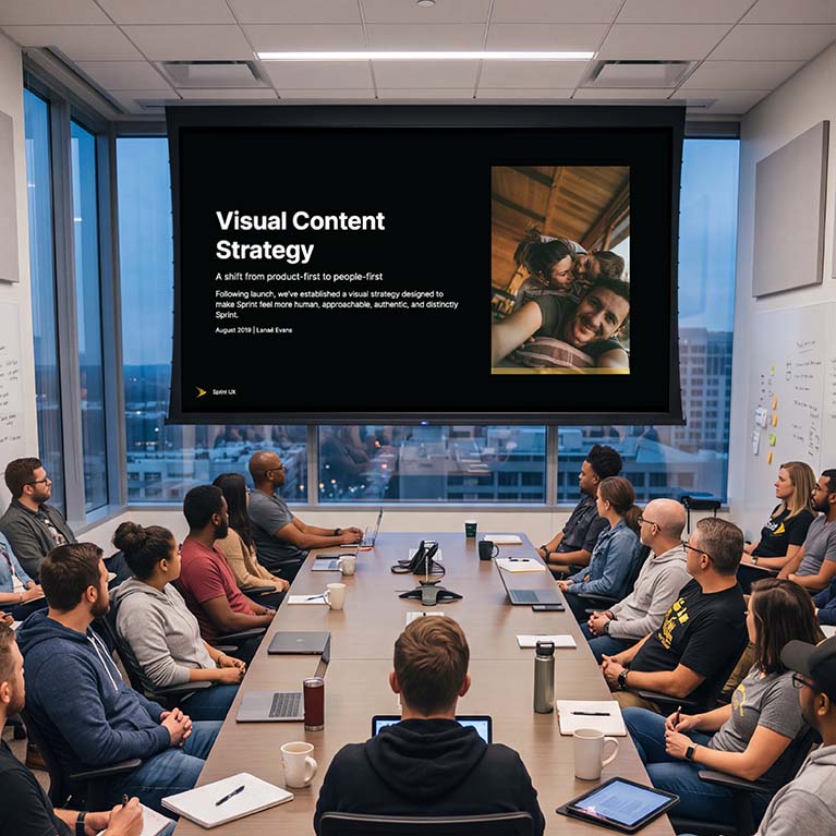 Creative Direction & Visual Strategy: Sprint Digital