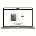 UX, Art Direction & QA: Sprint Homepage Redesign