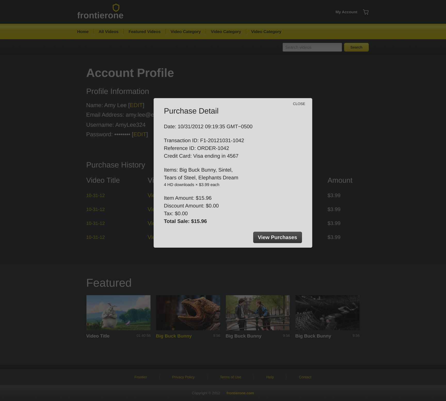 Purchase Details
