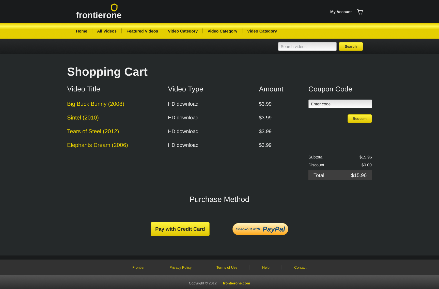 Shopping Cart